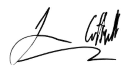 James Cottrell's signature